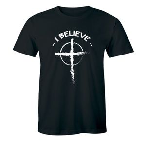 I Believe Holy Cross Jesus Christian God T-shirt